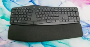 El mejor teclado para trading-logitech-ergo-k860